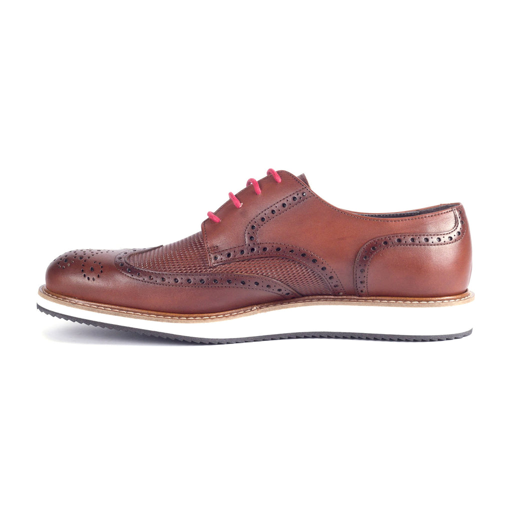 Crilan Leather Derby // Brown