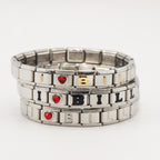 Buffalo Bills Italian Charm Bracelet – Perfect Fan Gift for Birthday, Christmas, Valentine’s Day & Game Day