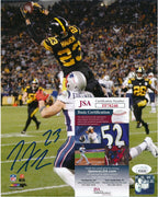 Joe Haden Pittsburgh Steelers Signed/Autographed 8x10 Photo JSA 147123