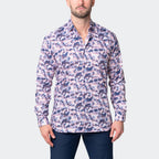 Fibonacci Rad Button-Up // Blue