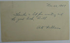Pete Williams "Pistol Pete" Navy CFB Signed Vintage 1948 GPC Postcard 144830