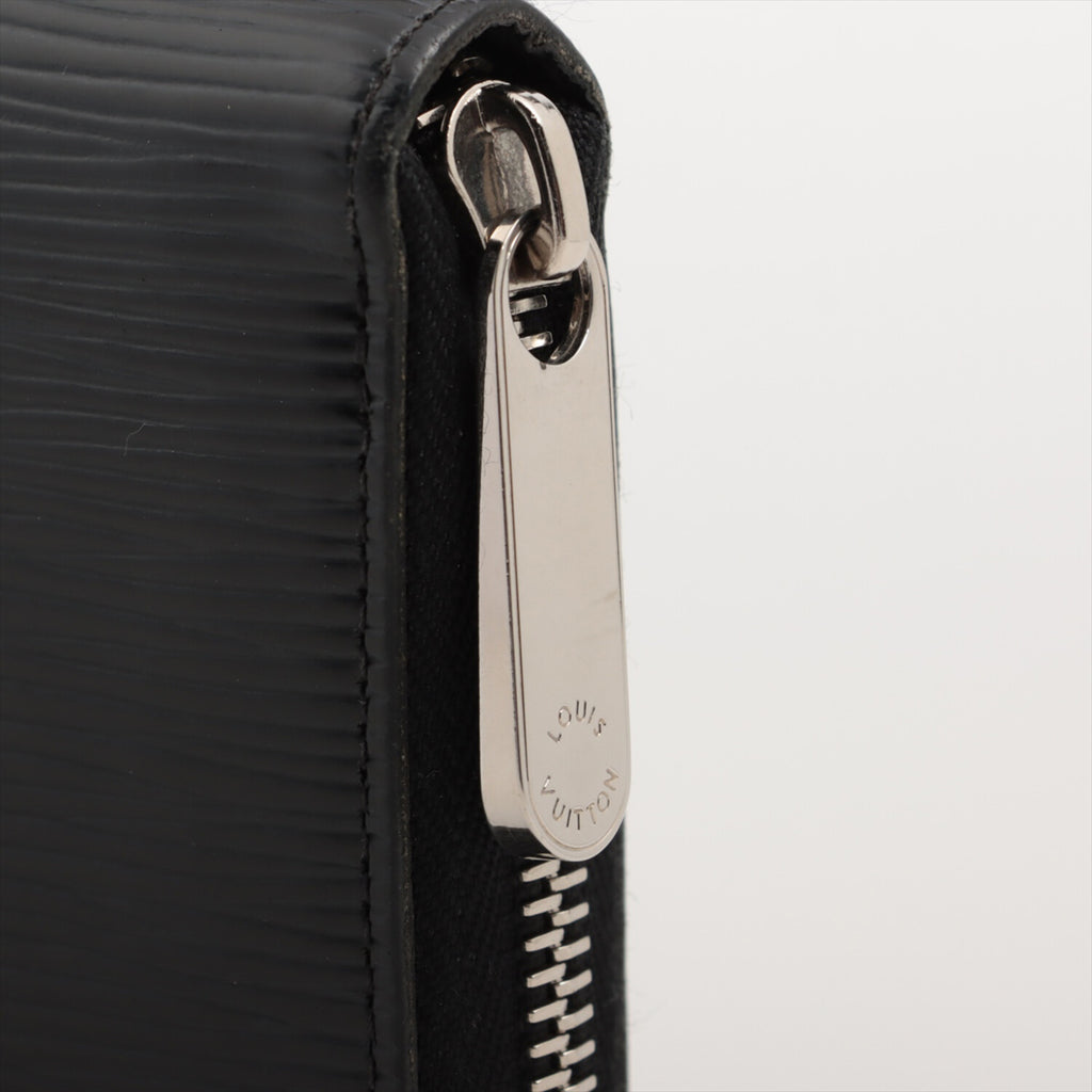 Louis Vuitton Epi Zippy Wallet Round-Zip-Wallet // Black