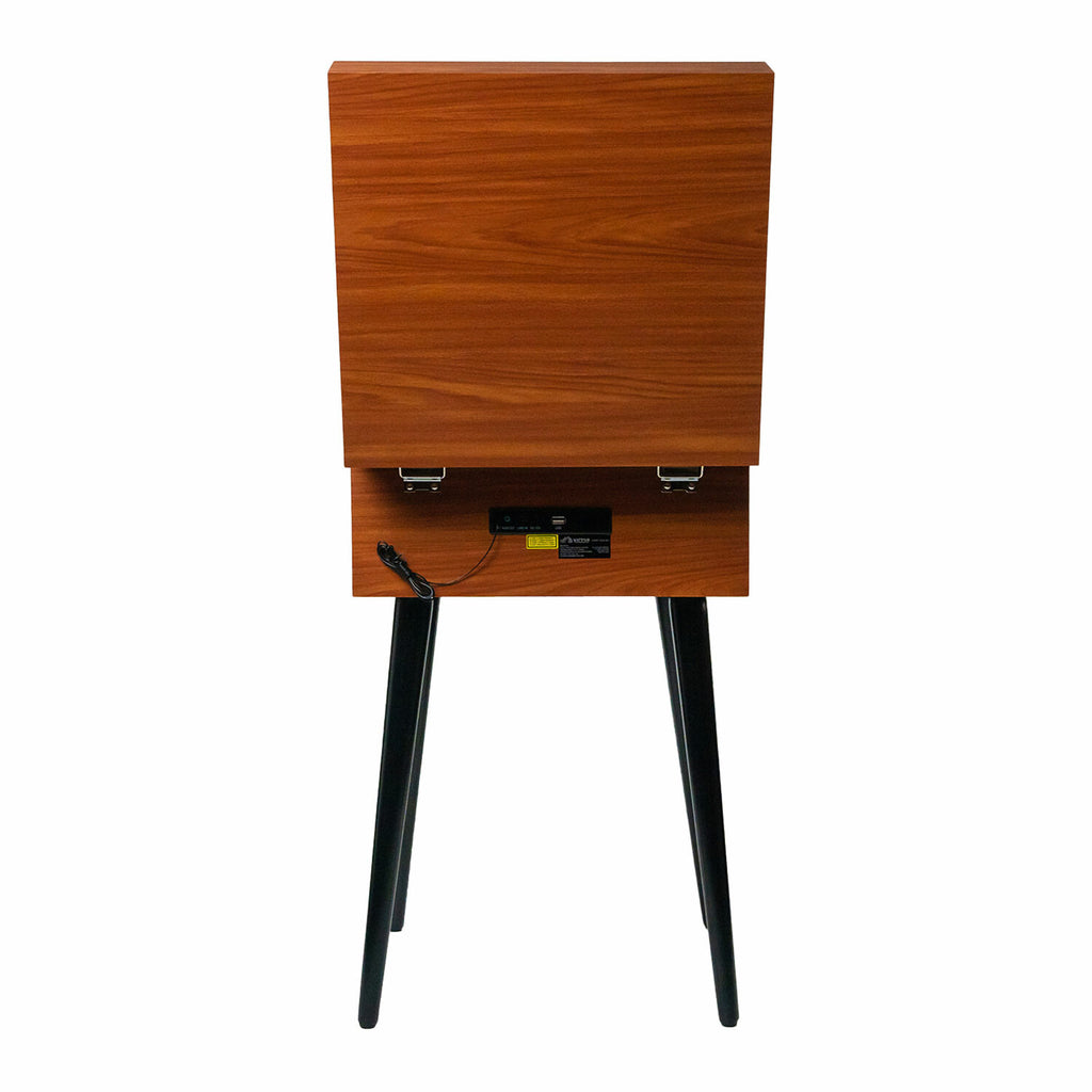 Victor Newbury 8-in-1 Wood Music Center // Mahogany