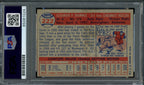 Alex Grammas Signed 1957 Topps Card #222 Cincinnati Redlegs PSA/DNA 184190