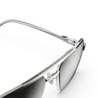 Glider Sunglasses // Silver