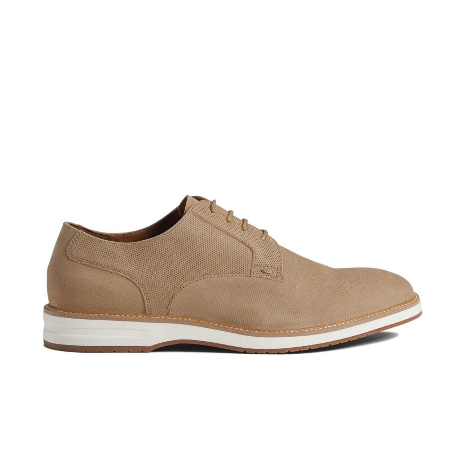 Pelton Plain Toe Oxford // Taupe