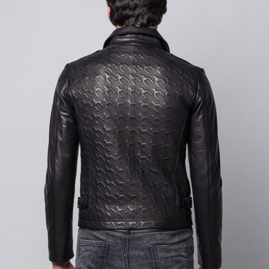 Cael Leather Jacket // Black