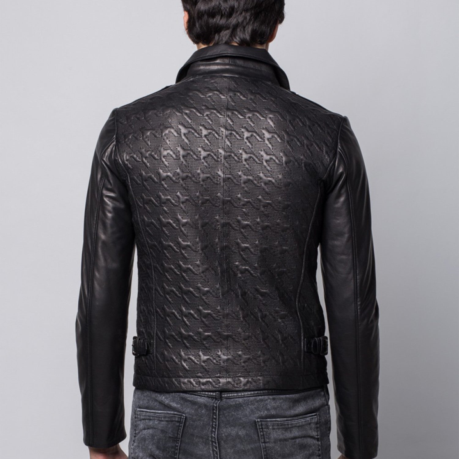 Cael Leather Jacket // Black