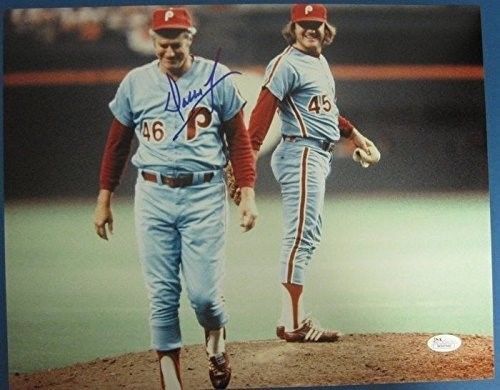 Dallas Green Phillies Autographed/Signed 11x14 Photo JSA 133027