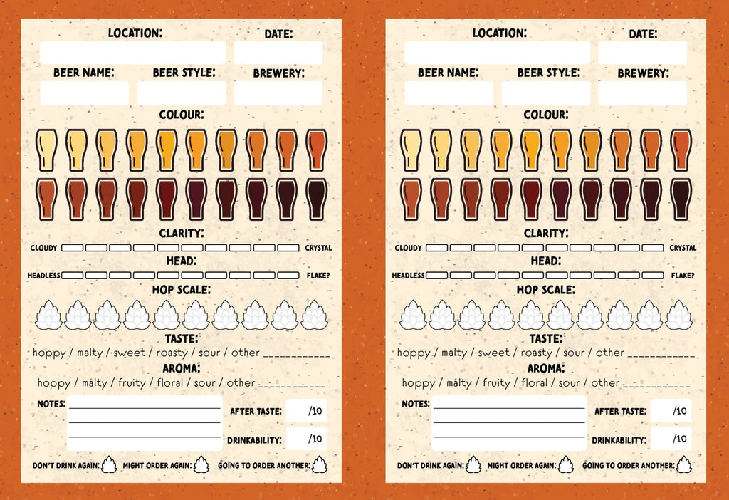 Pocket Beer Bible - The Book of all Books! - Drinker's Journal Guide Gift