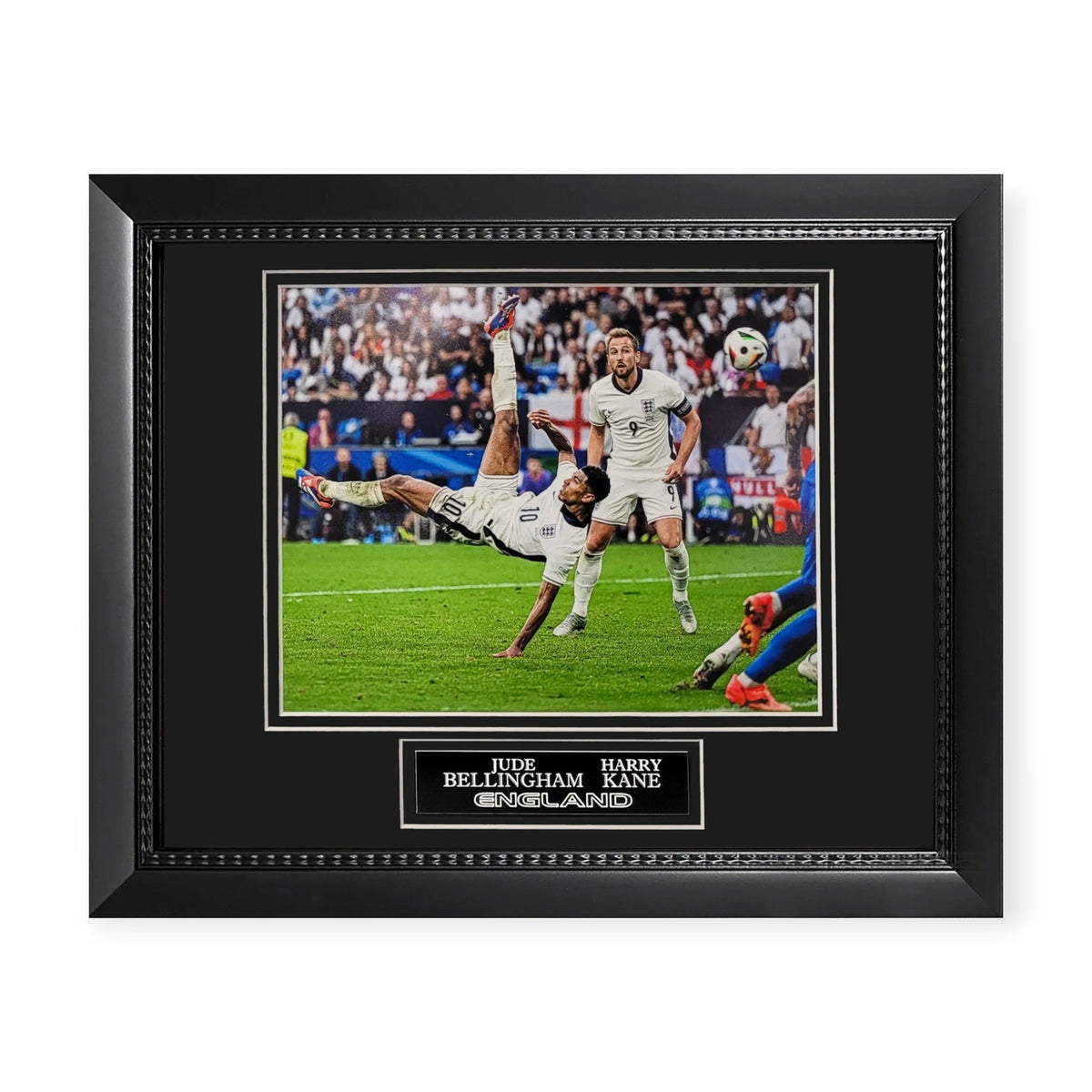 Jude Bellingham & Harry Kane England Unsigned Photograph Framed to 11x14