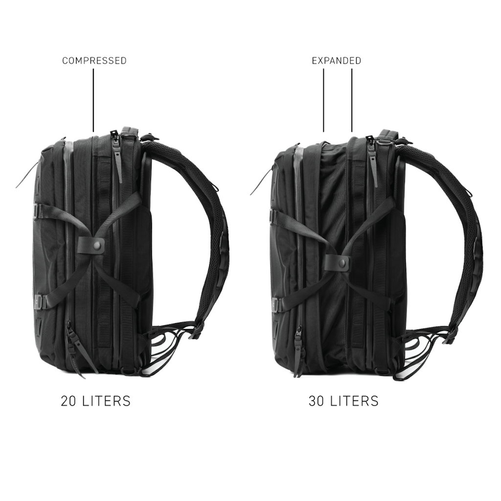 FORGE 30 EMBERTEX™ PFAS FREE - JET BLACK : 20L - 30L EXPANSION