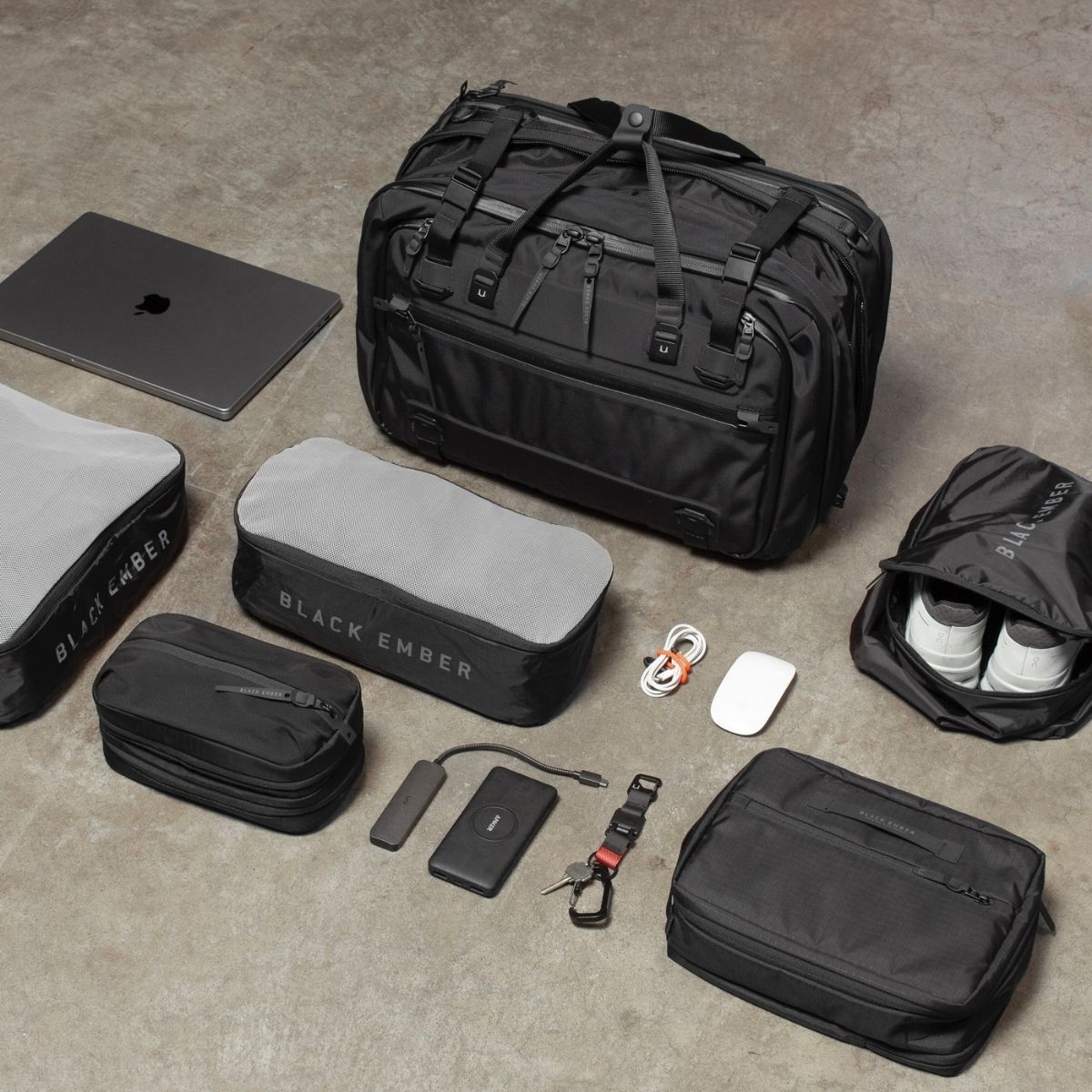 FORGE 40 EMBERTEX™ PFAS FREE - JET BLACK : 30L - 40L EXPANSION
