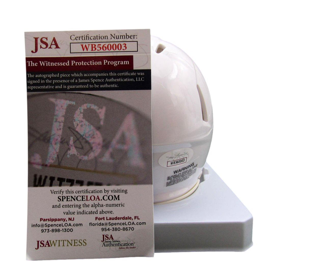 Lavar Arrington Signed/Autographed Mini Football Helmet Penn State JSA 191618