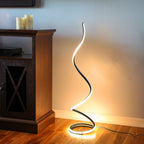 Allure // LED Spiral Decor Floor Lamp