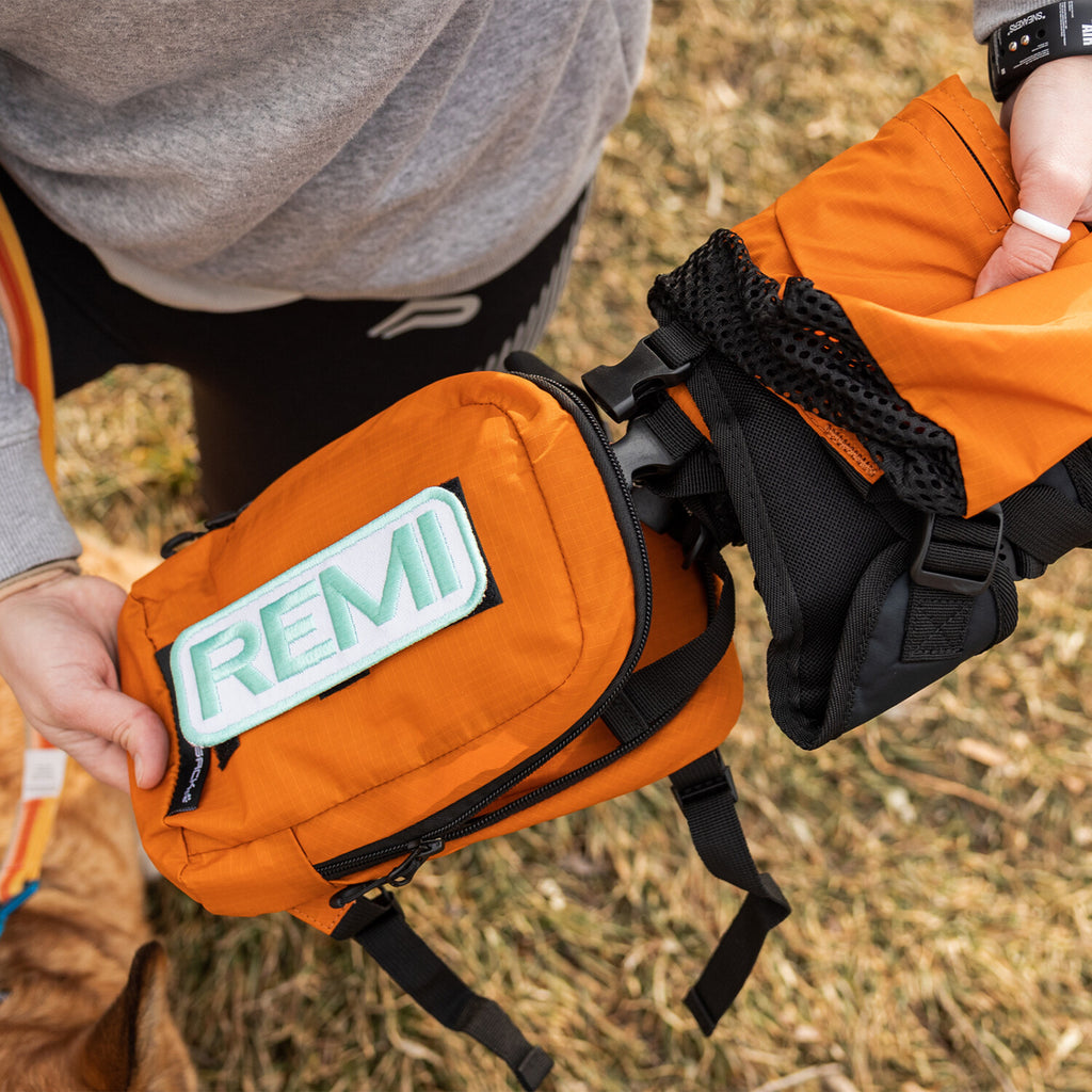 Walk-On with Harness & Storage // Orange