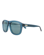 Aviator-Frame Recycled Acetate Sunglasses