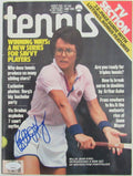 Billie Jean King Tennis Champ Signed/Autographed 1980 Tennis Magazine JSA 160620