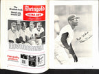 1969 Yankees vs. Oakland A's Scorecard & Program Thurman Munson Debut 183849