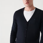 Button-Up Cardigan // Navy Blue