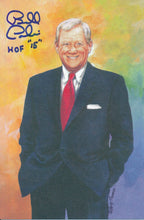 Bill Polian Colts Signed/Inscr 2015 GLAC/Goal Line Art Postcard PSA/DNA 186322