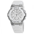 Casio Women's Baby-G White Dial Watch - BGA110-7B