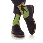 BIGFOOT Socks - Sasquatch Men's Crew Dress Socks Unisex - Archie McPhee