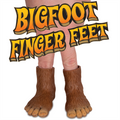 Bigfoot Feet (Set of 2) Sasquatch Finger Hand Puppet Play Toys  - Archie McPhee