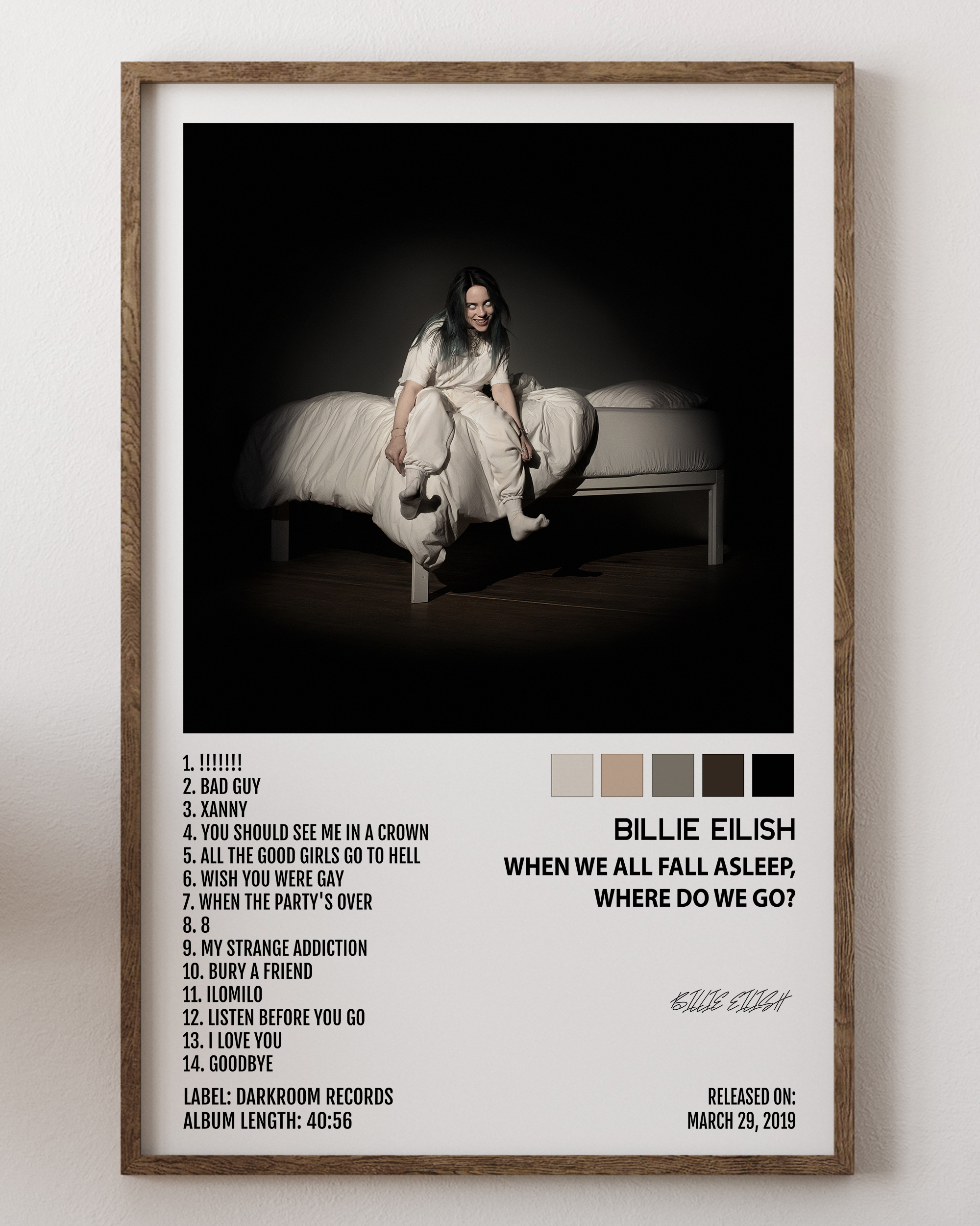 Billie Eilish- When We All Fall Asleep