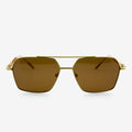 Bimini - Metal & Wood Sunglasses