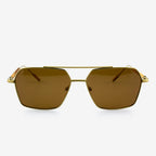 Bimini - Metal & Wood Sunglasses
