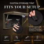 Pointer Dog Pheasant Hunting Concealment Furniture Hidden Gun Storage Concealed Shelf