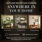 Pointer Dog Pheasant Hunting Concealment Furniture Hidden Gun Storage Concealed Shelf