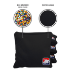 Black Daily 66x Cornhole Bags
