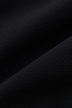 AIR 3 Button Polo Solid // Black