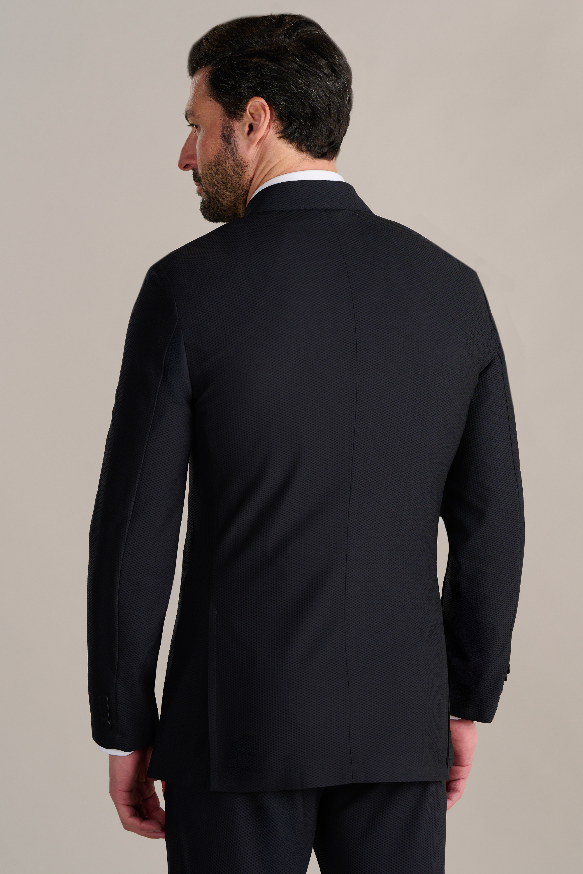 AIR Double Breasted Blazer // Black