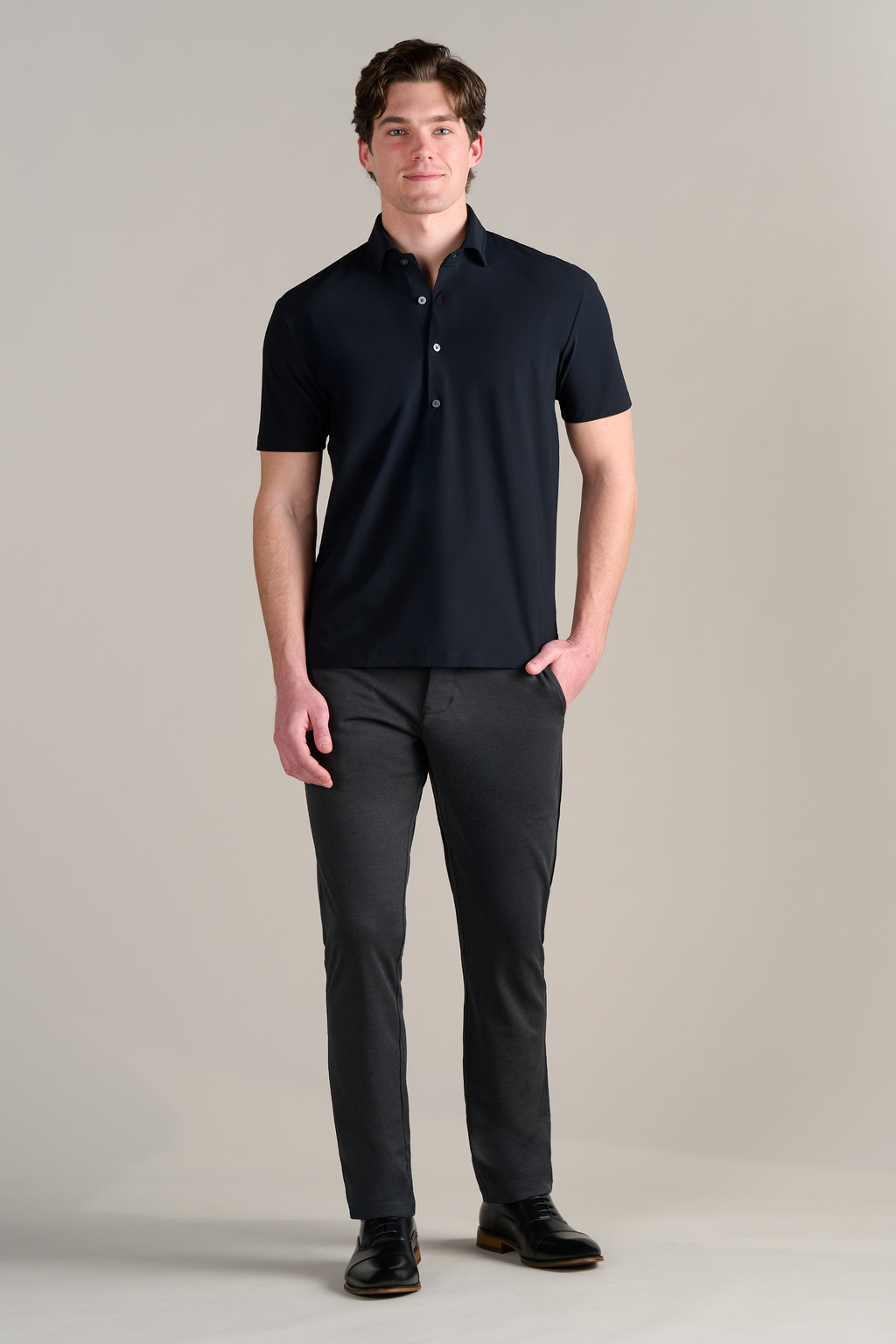 Event Polo Solid // Black