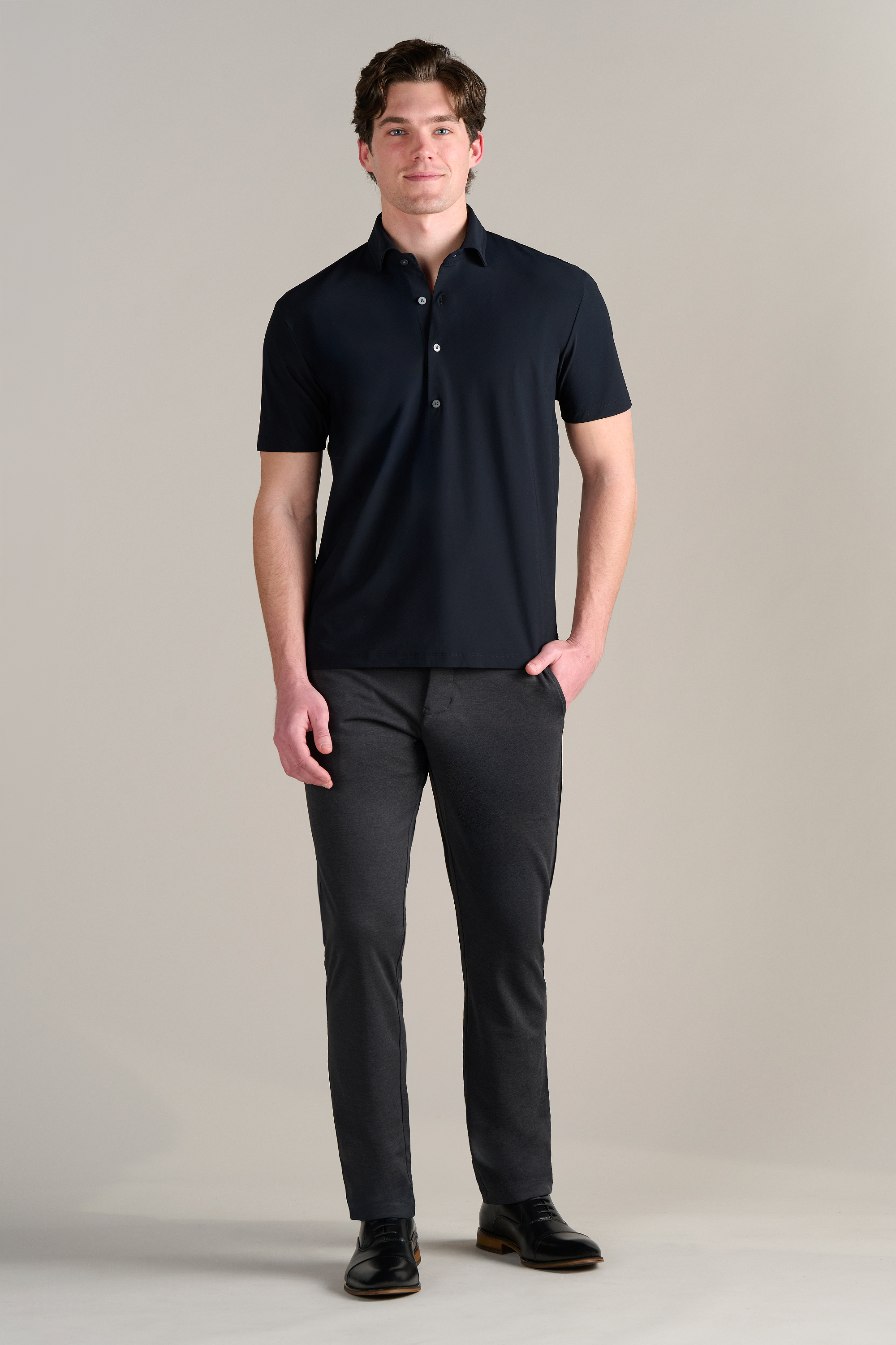 Event Polo Solid // Black