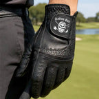 Black Cabretta Leather Men's Golf Glove