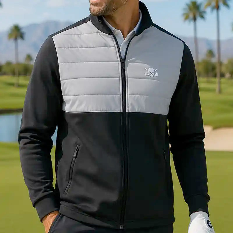 Men's Clubhouse Golf Jacket (Black)