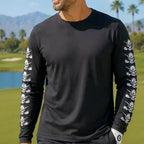 Golf Undershirt Long Sleeve (Black)