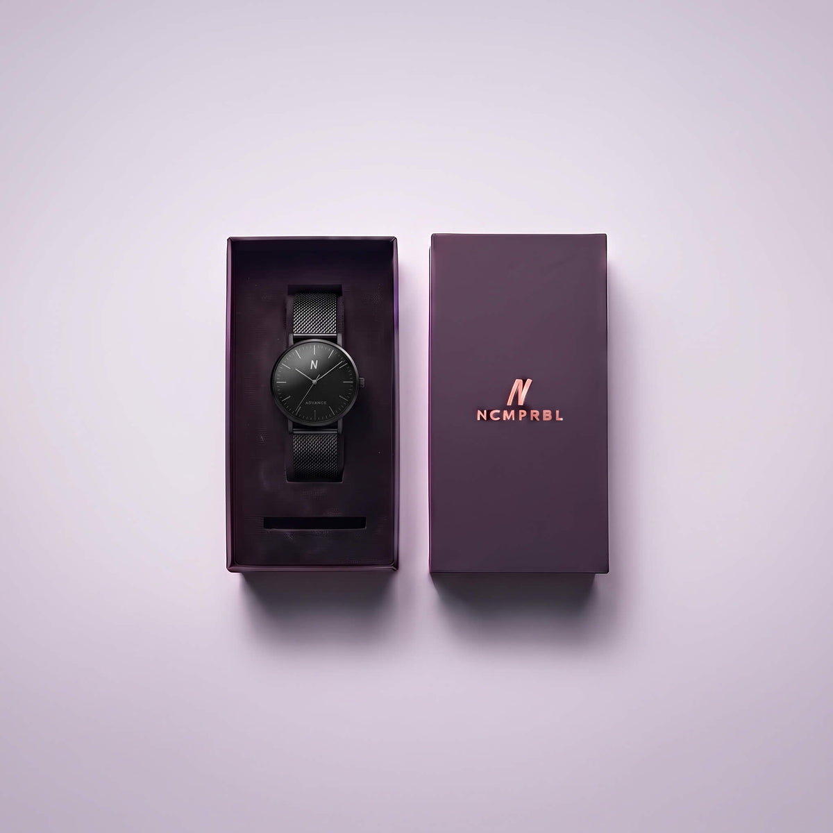 Advance Black Sands Quartz Watch, 40MM