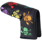 Dancing Skulls Putter Cover - Blade Style (Multicolor)