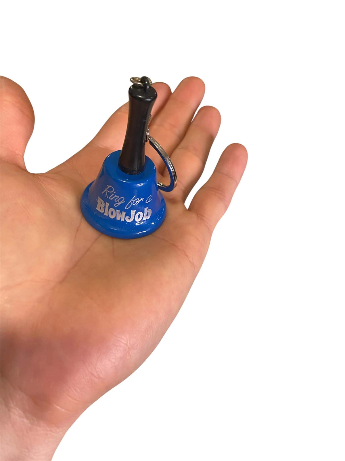 Ring for BlowJob 👅Key Chain Bell - Funny Adult Party Bedroom Gag Gift Novelty💋