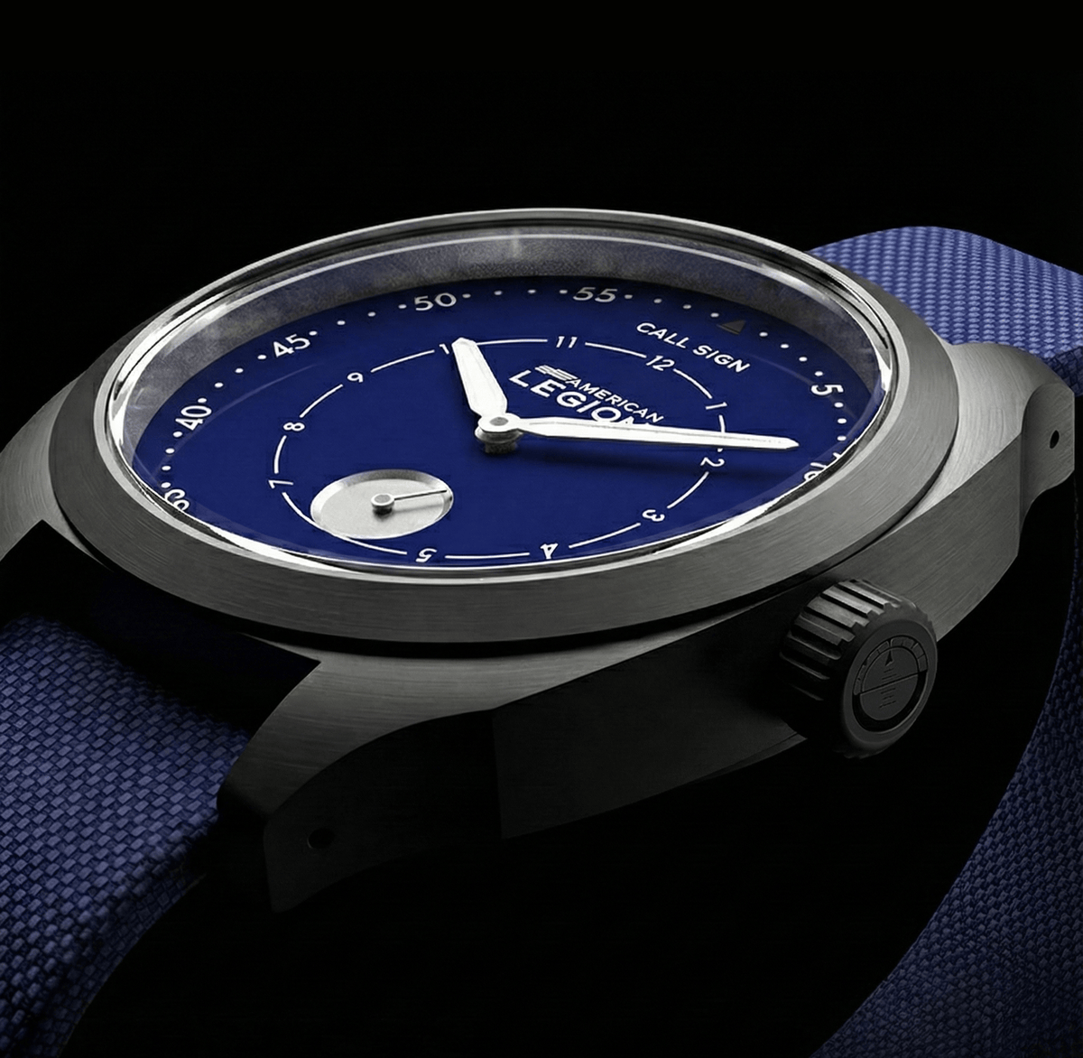 Waypoint Pilot Watch — Blue Dial