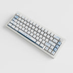 Blue Pottery Design Keycaps and Mechanical Keyboard