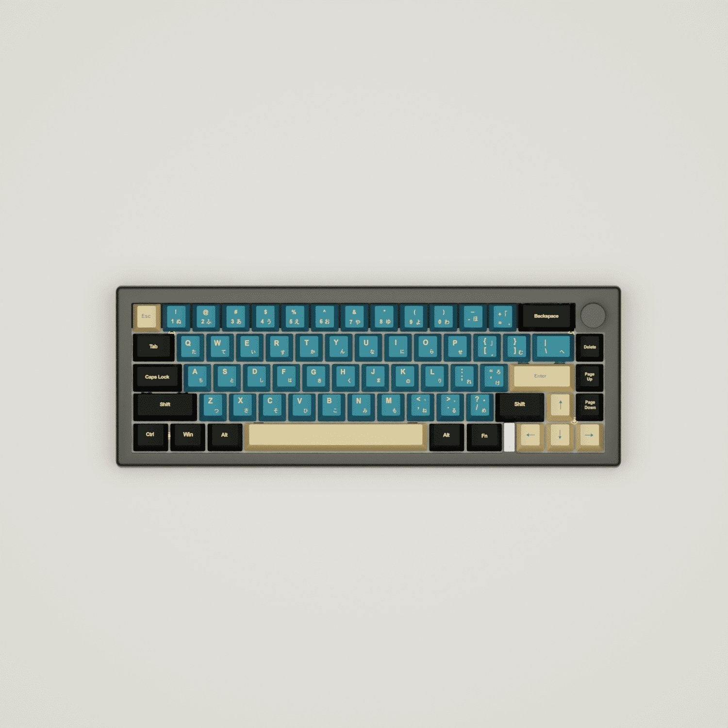 Blue Samurai Design Keycaps and Mechanical Keyboard