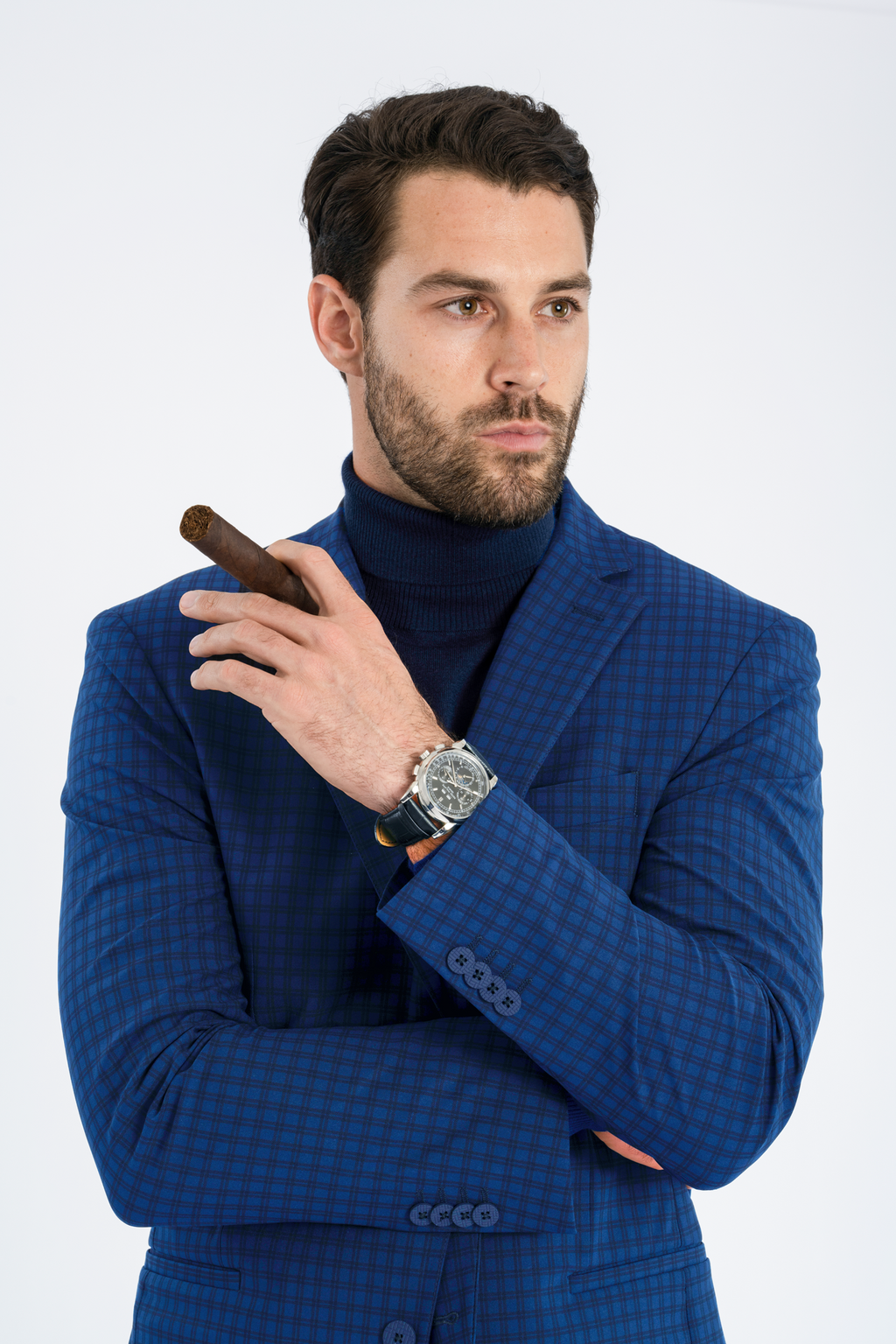 Performance Blazer // Blue Check