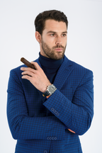 Performance Blazer // Blue Check