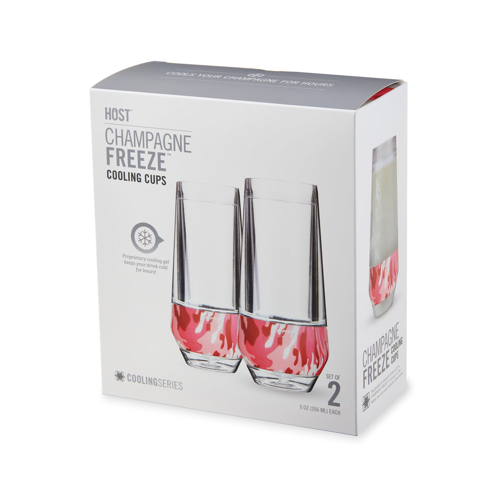 Champagne FREEZE™ in Pink Camo, Set of 2